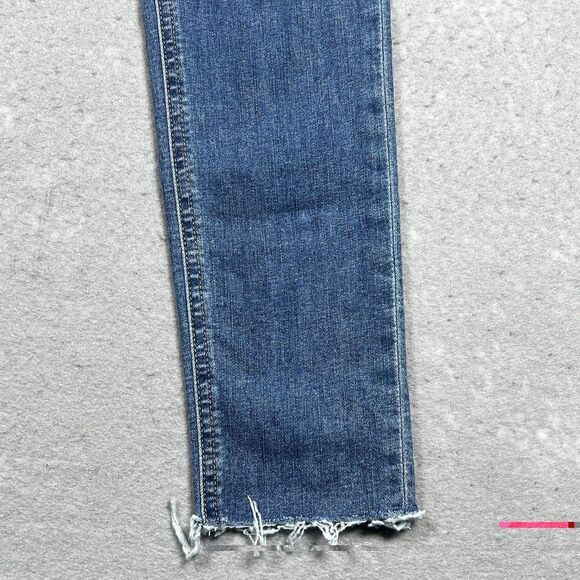 Rag and Bone Jeans Womens Size 28 Blue Dark Wash High Rise Skinny Denim Pockets - Picture 4 of 14